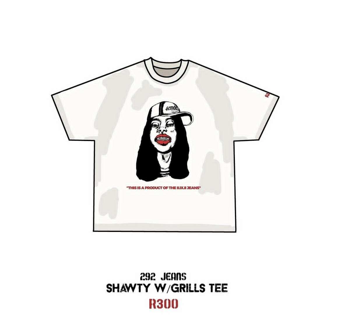 SHAWTY W/ GRILLS TEE