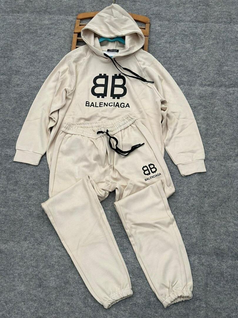 Ensemble de jogging luxe blanc