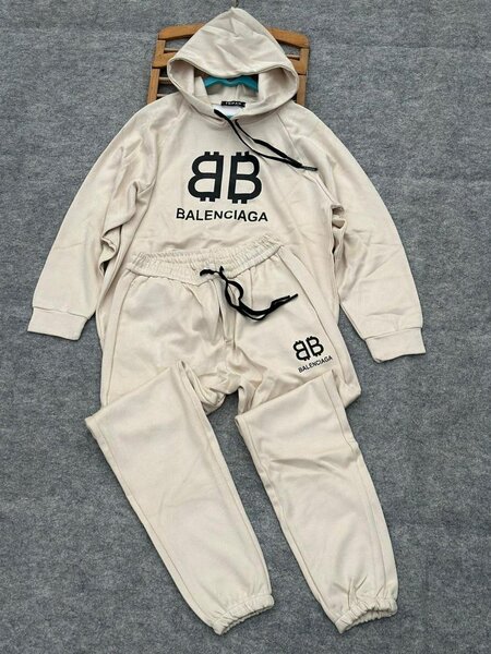 Ensemble de jogging luxe blanc