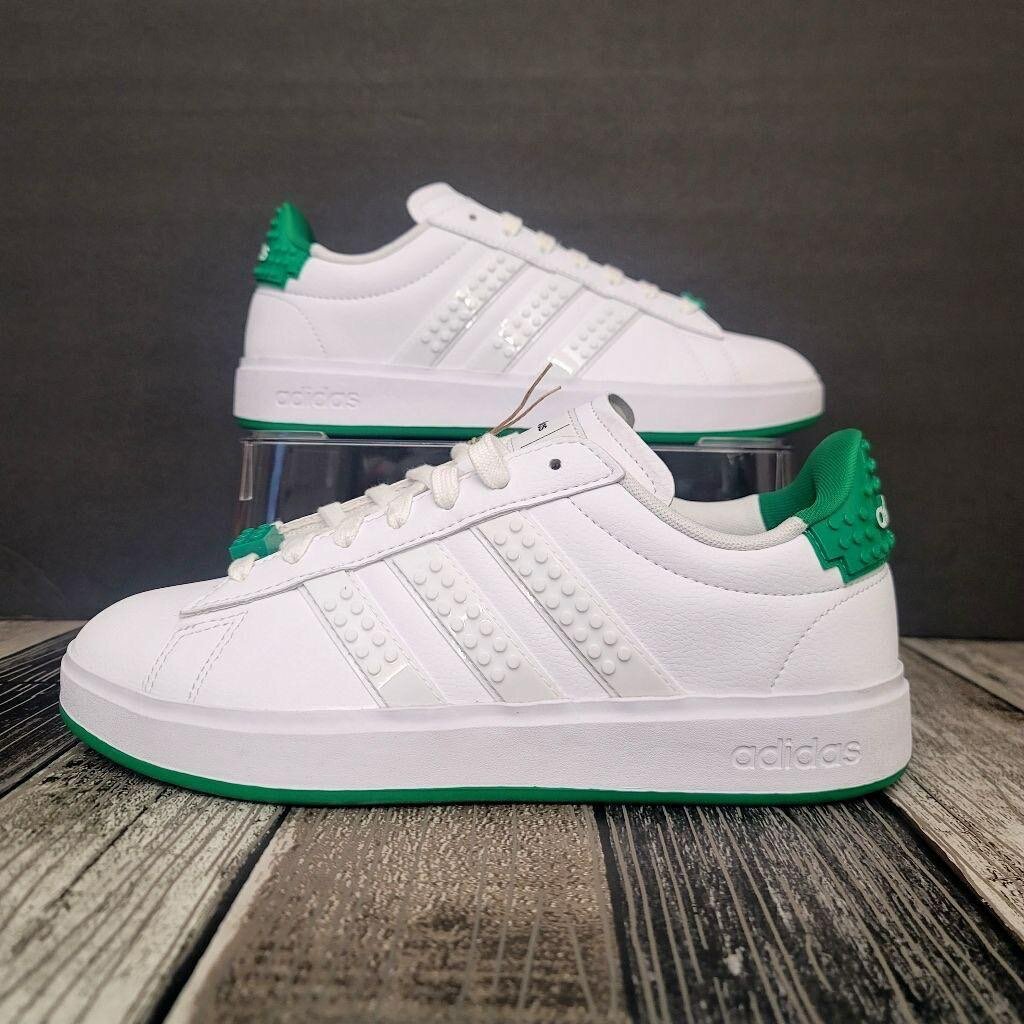 Baskets blanches unisexes Adidas