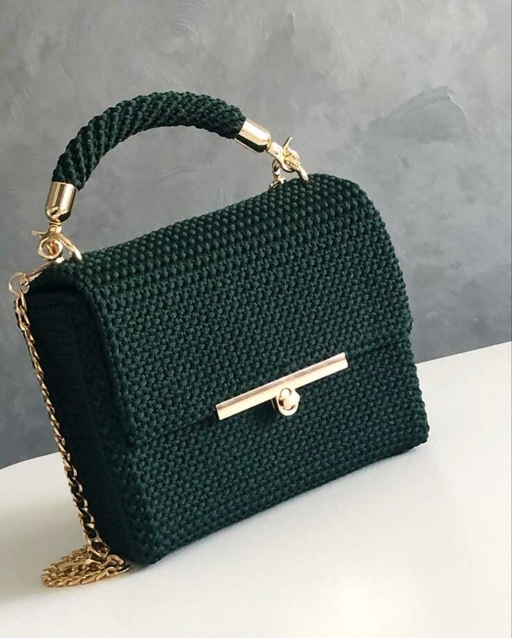Sac à main crochet élégant