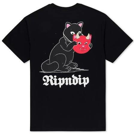 T-shirt avec motifs de chat Ripndip