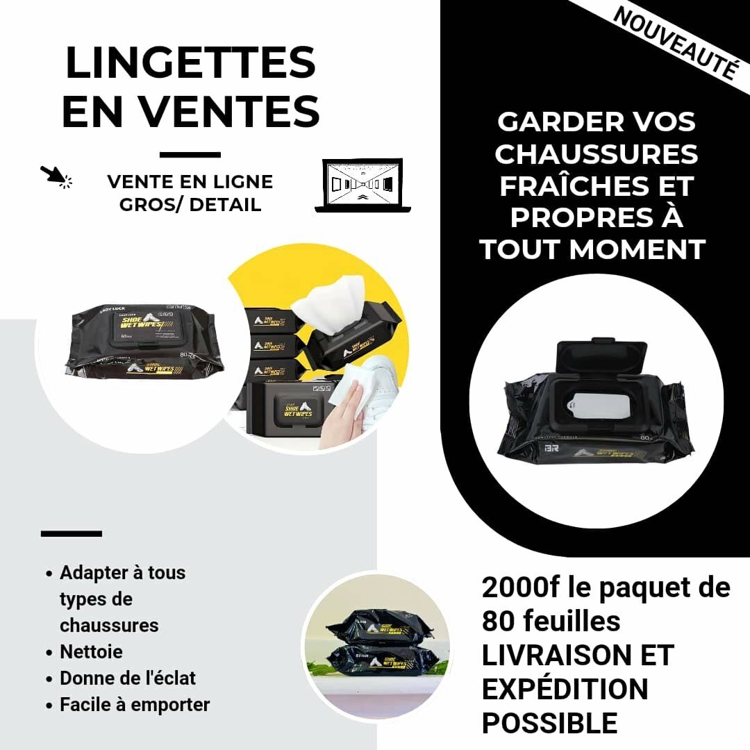 Lingette pour chaussure