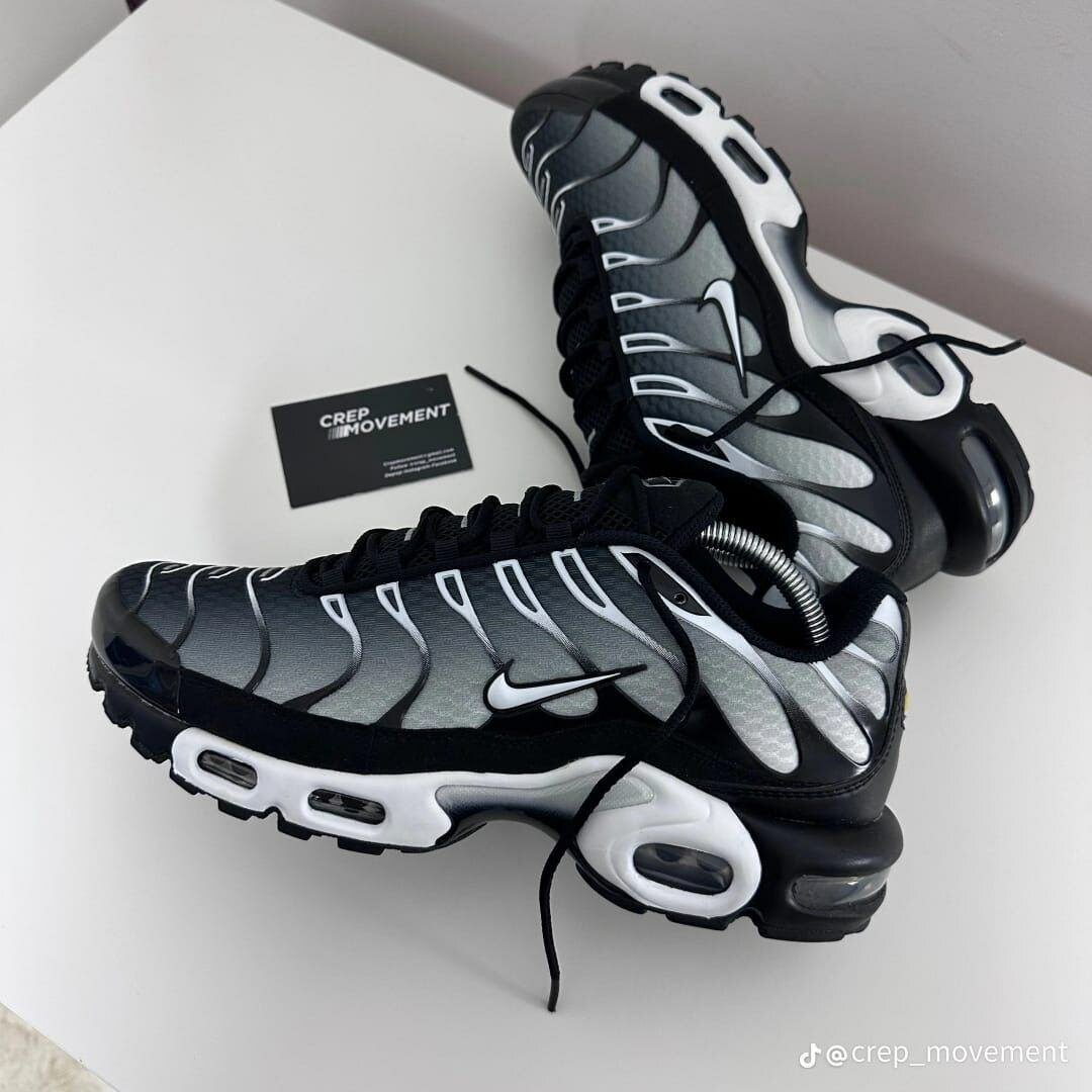 Nike Air Max Plus Noirs et Blancs