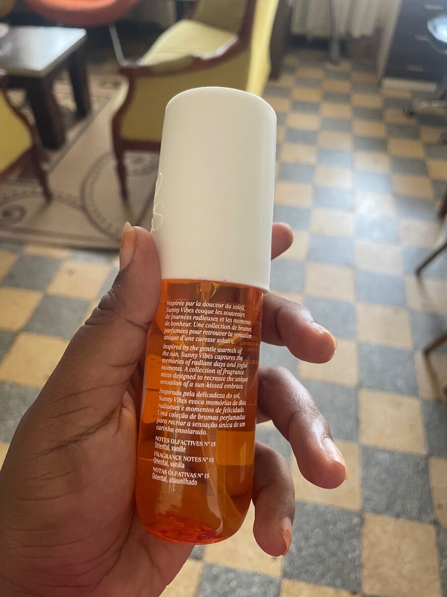 Sunny Vibes Vanilla Mist