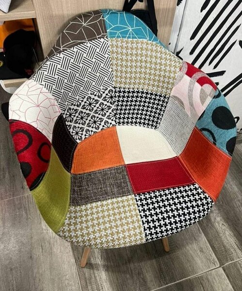 FAUTEUIL SCANDINAVE COLORÉ
