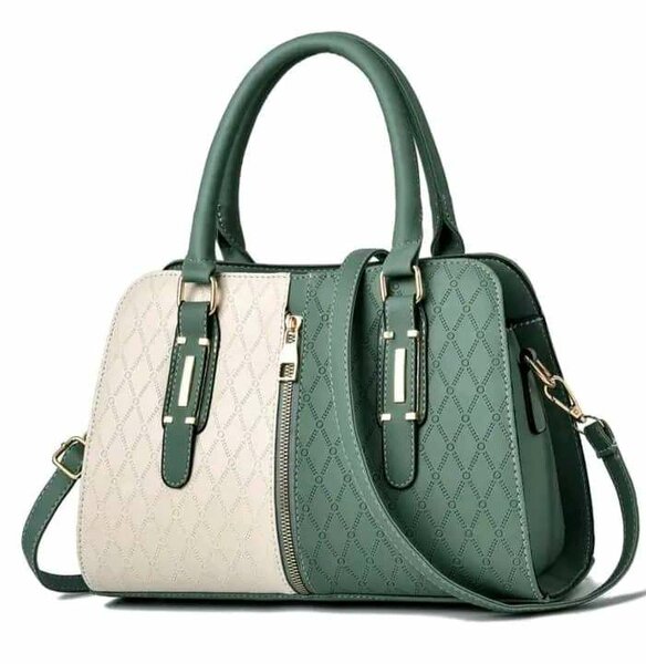 Sac à Main Bicolore Élégant