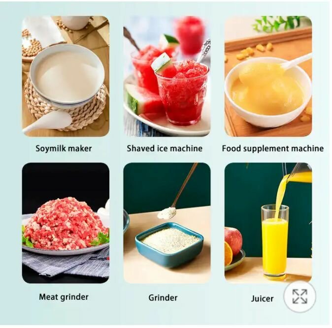 Commercial Blender 3 in 1 Multifunction