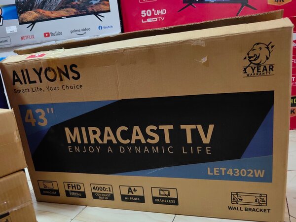 Ailyons 43 digital satellite miracast LED TV