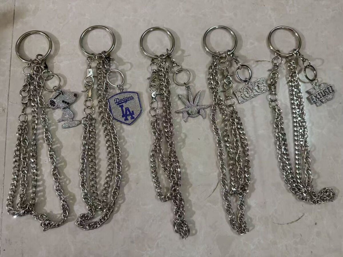 Porte-clés chaîne originale