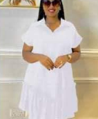 Summer dress   white color