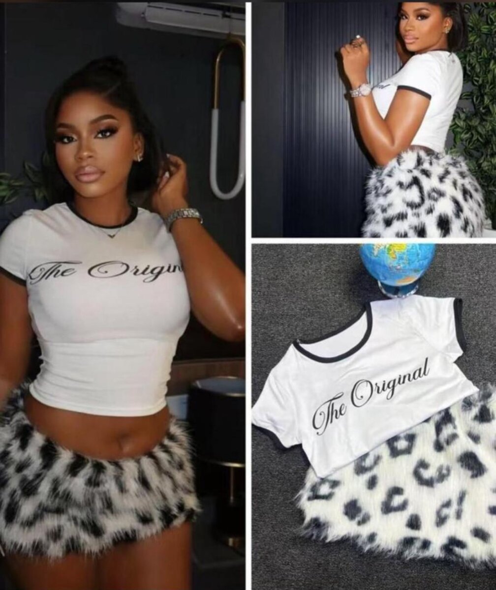 Ensemble chic et audacieux