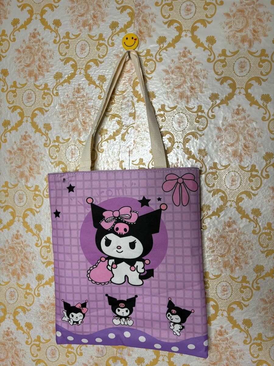 Sac Tissu Imprimé Anime