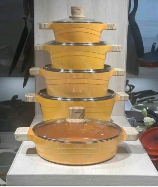 12 pcs nonstick cookware set