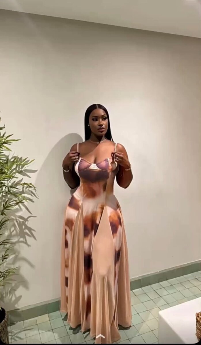 Robe longue élégante femme