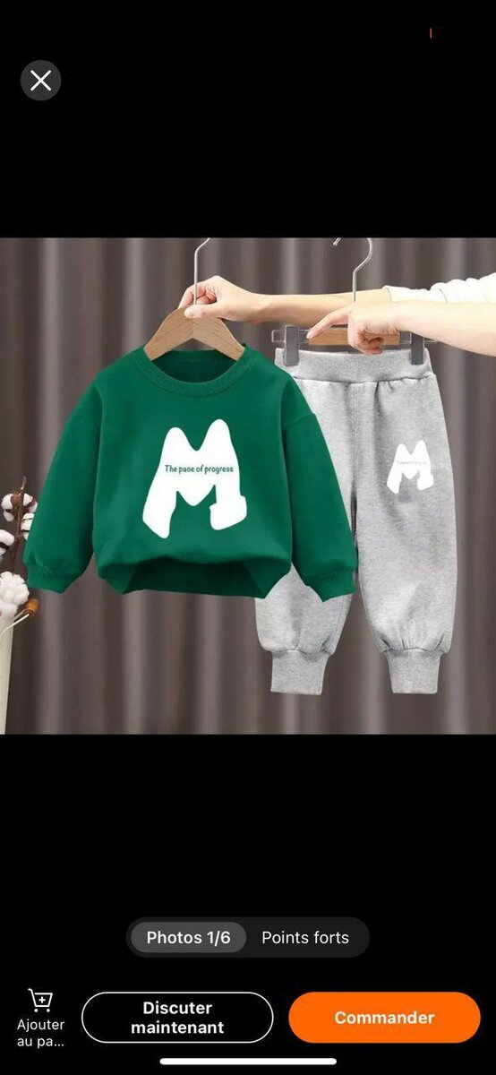 Ensemble pour Enfants Élégant