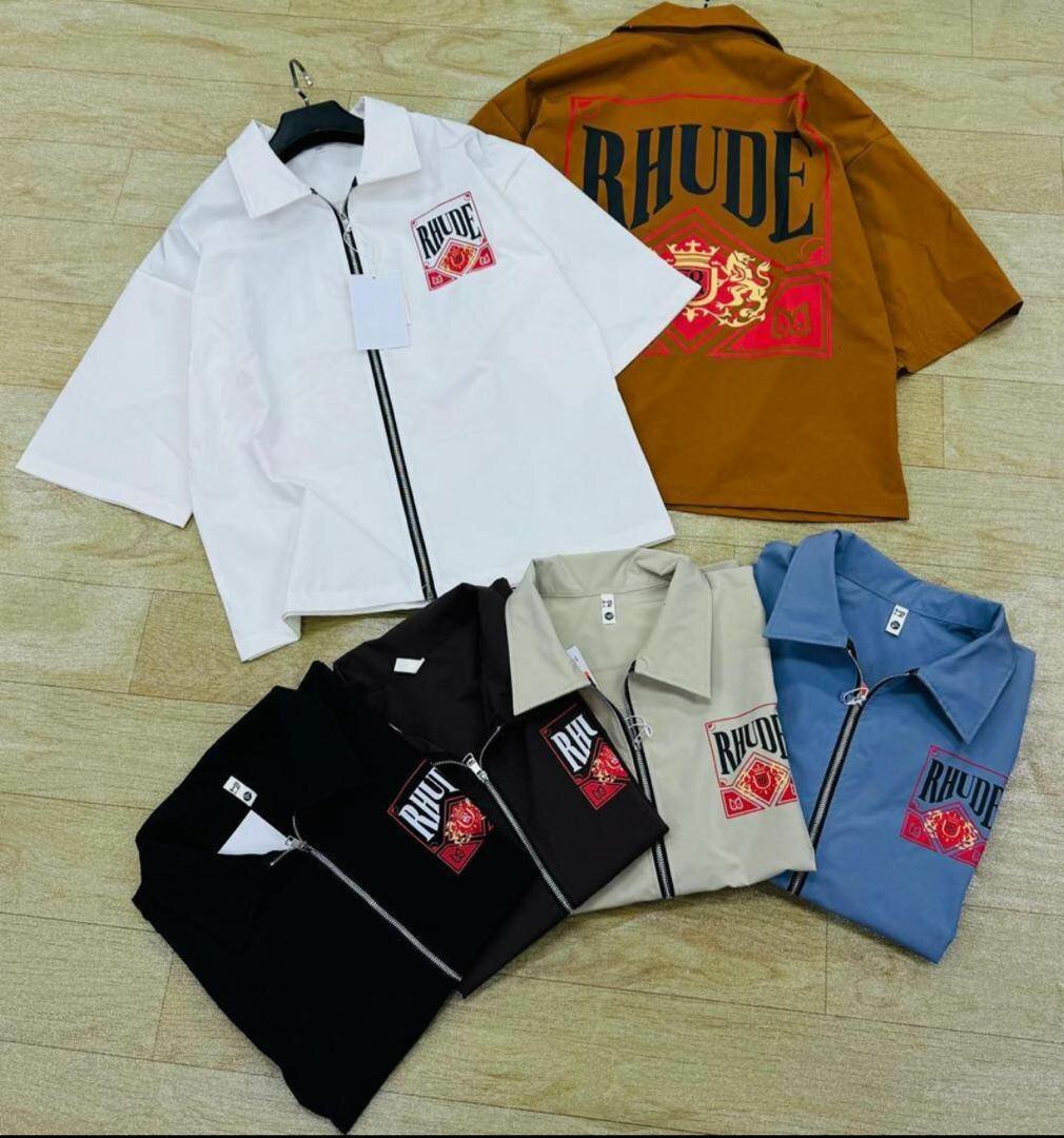 Chemise zippée streetwear