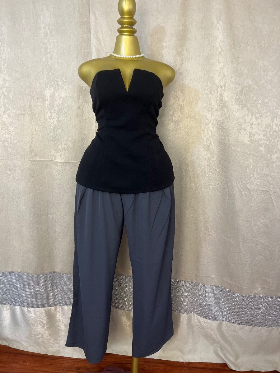 Ensemble bustier + gros bas