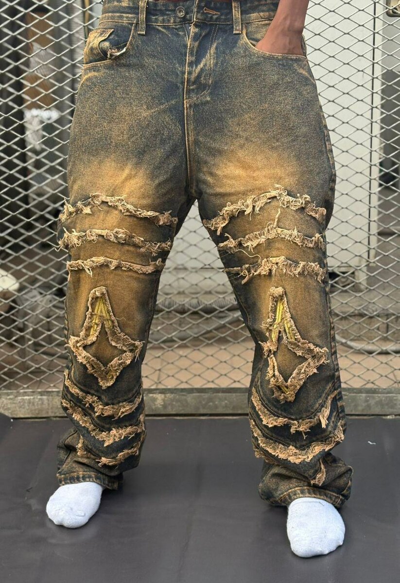 Jean streetwear décontracté