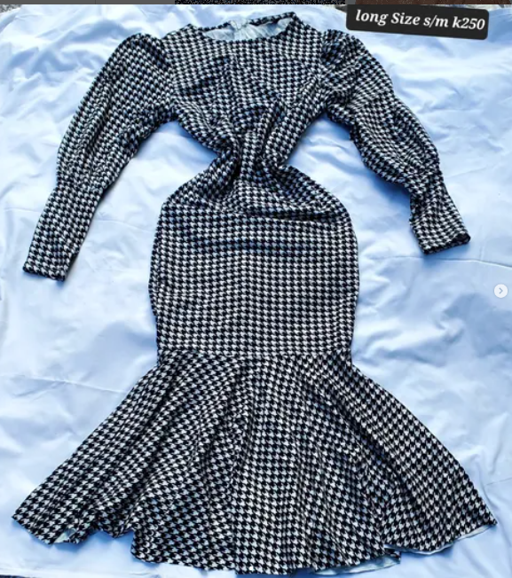 checkered dress