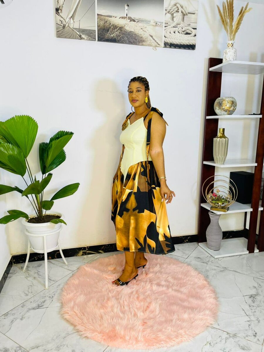 Robe Mi-longue Évasion Chic