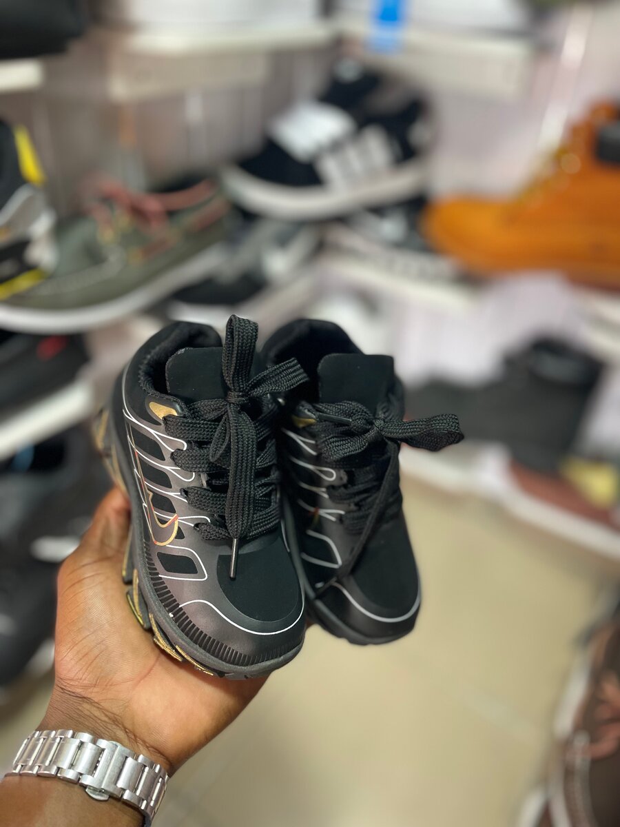 Baskets Enfant Noires