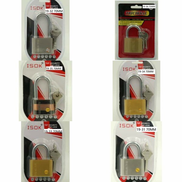 Cadenas de sécurité 70MM