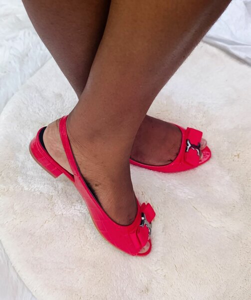 Ballerines rouges élégantes