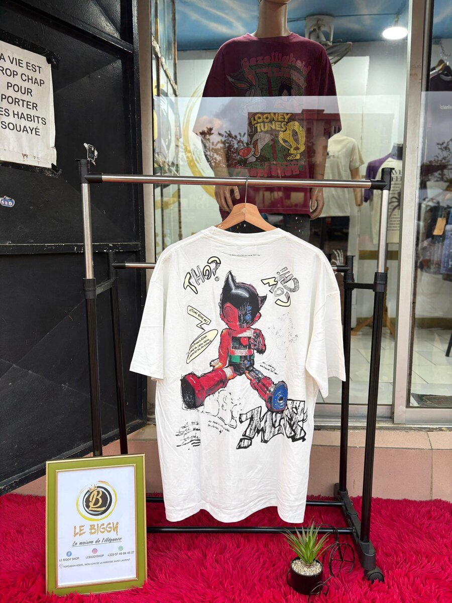 T-shirt imprimé animé