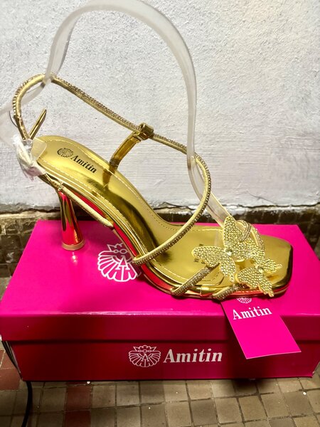 Sandales à Talon Amitin Strass