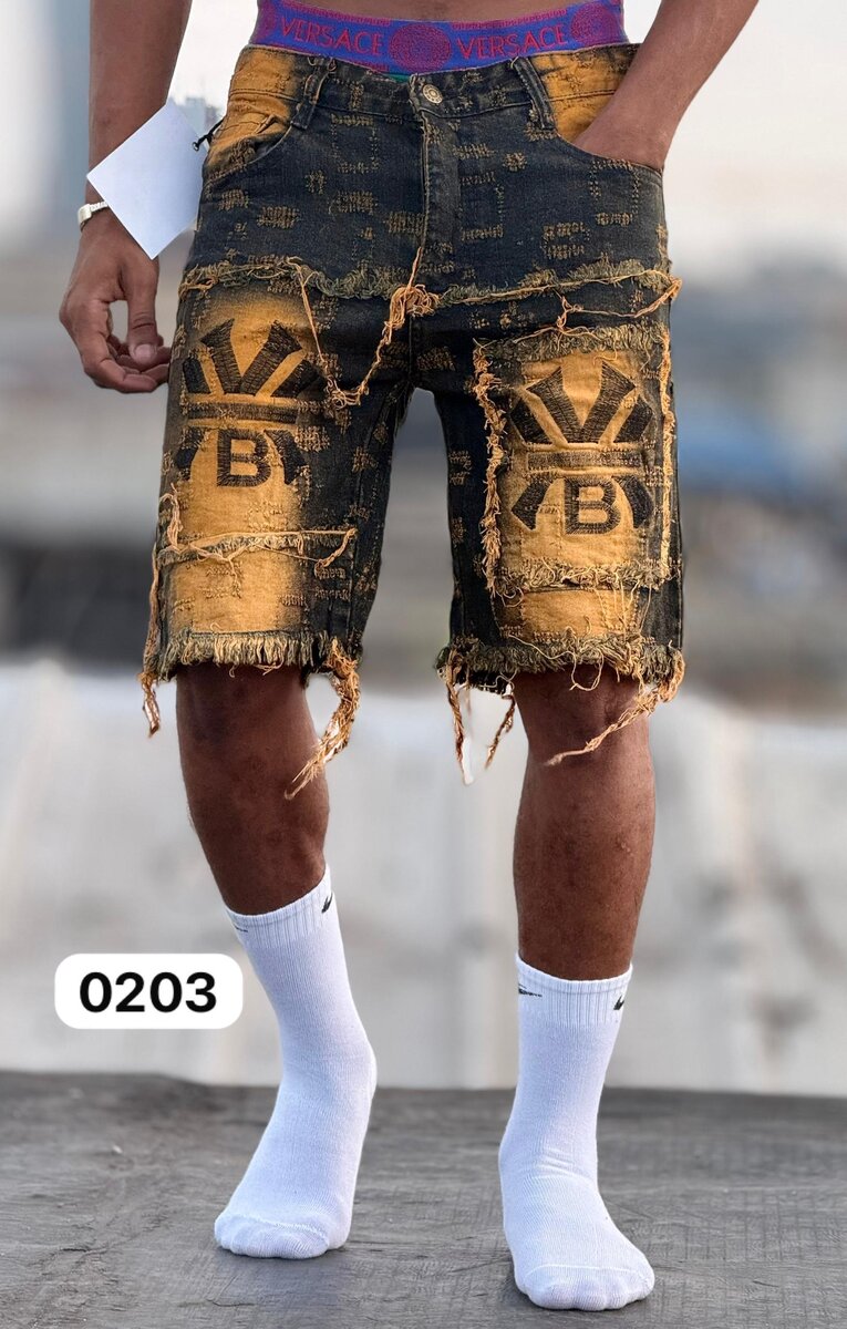 Shorts en jean stylés homme