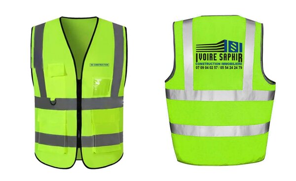 Gilet de sécurité haute visibilité