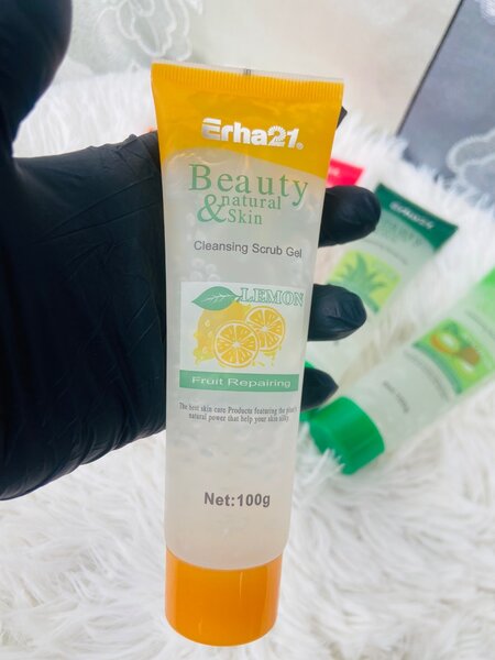 Gel exfoliant du visage