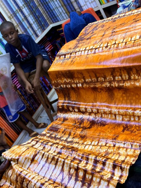 Tissu Africain Brodé