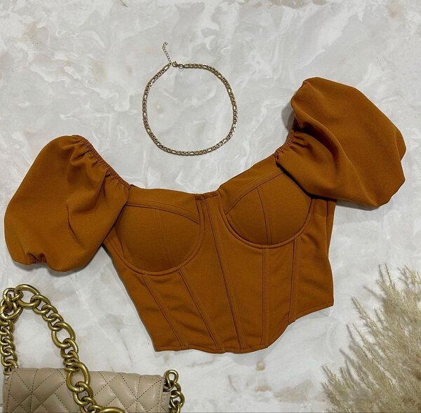 Top côtelé mode femme