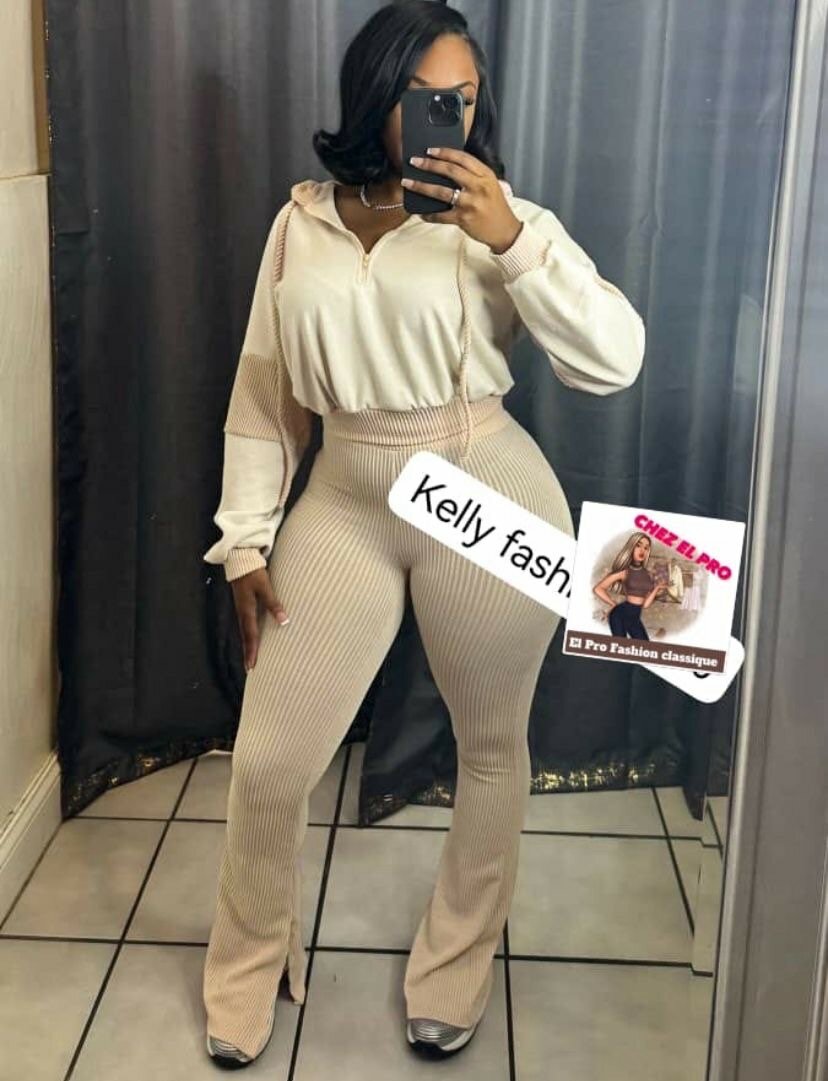 Ensemble Décontracté Élégant Femme