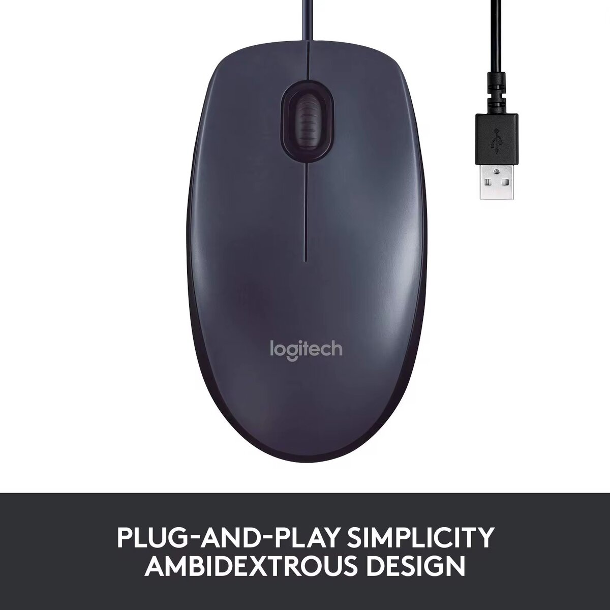 Souris filaire Logitech M90