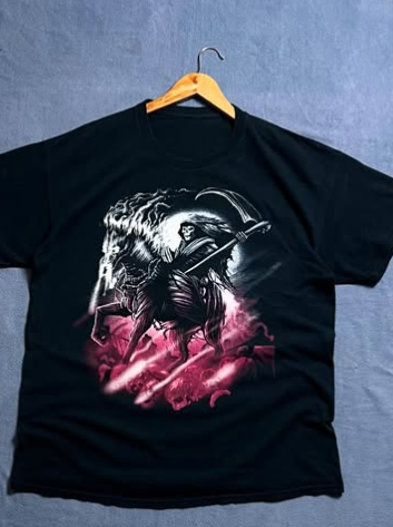 Grim Reaper graphic T shirt size : XL 