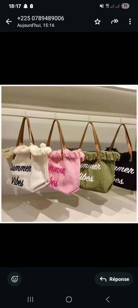 Sacs "Summer Vibes" tendance
