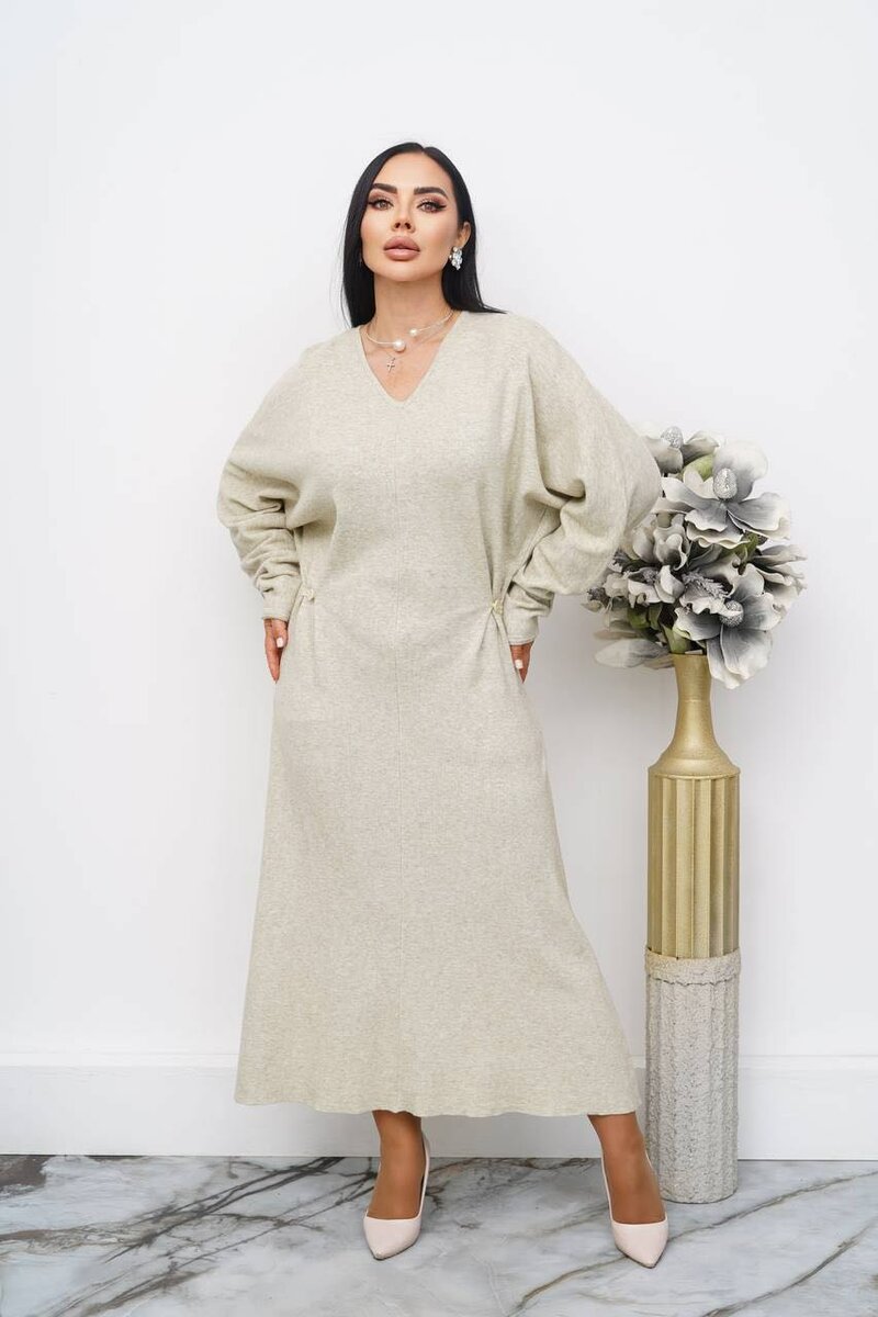 Платье трикотажная