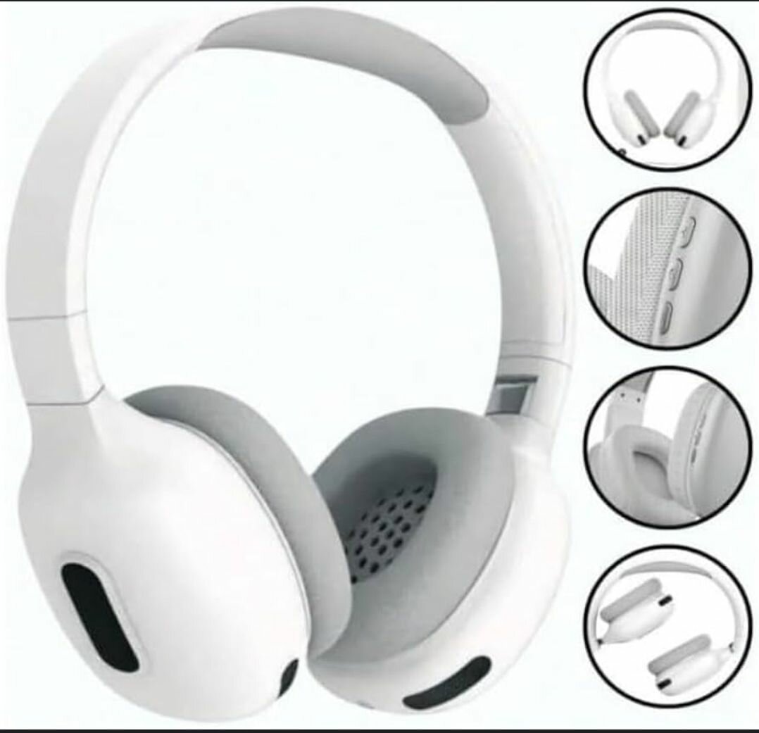 NEW MAX WIRELSS BLUETOOTH HEADSET WITH BUILT-IN MICROPHONE