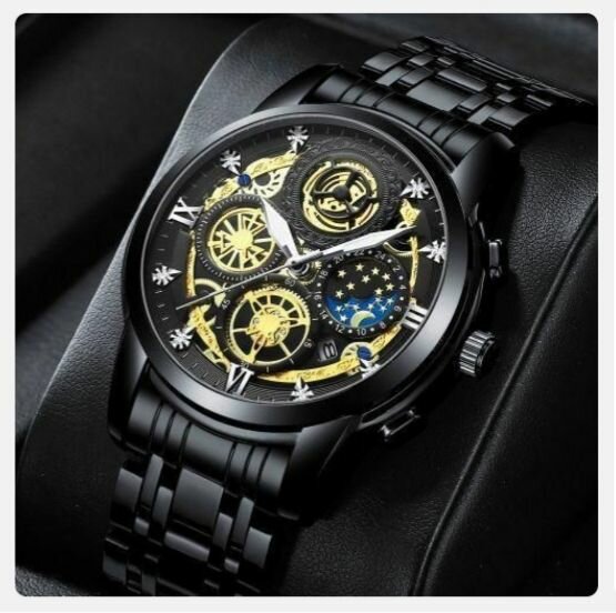 Montre mécanique élégante