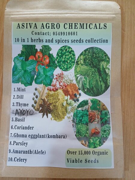 10 in 1 herbs and spices seeds
