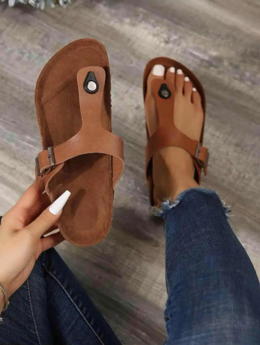 Women's sandals,color brown,sizes 37-41