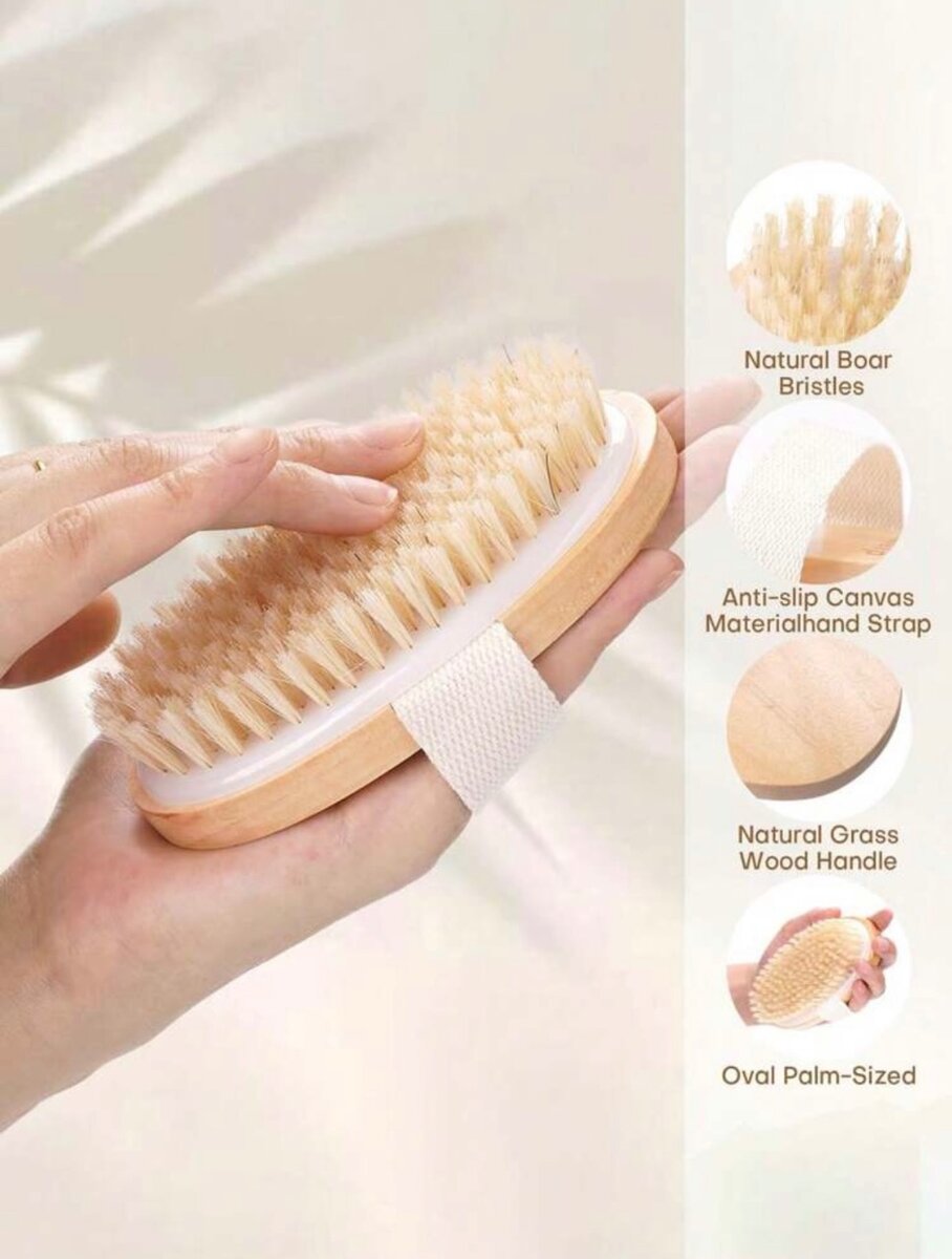Brosse de Massage  Exfoliante