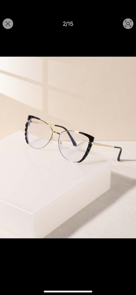 Cat eye fashion glasses