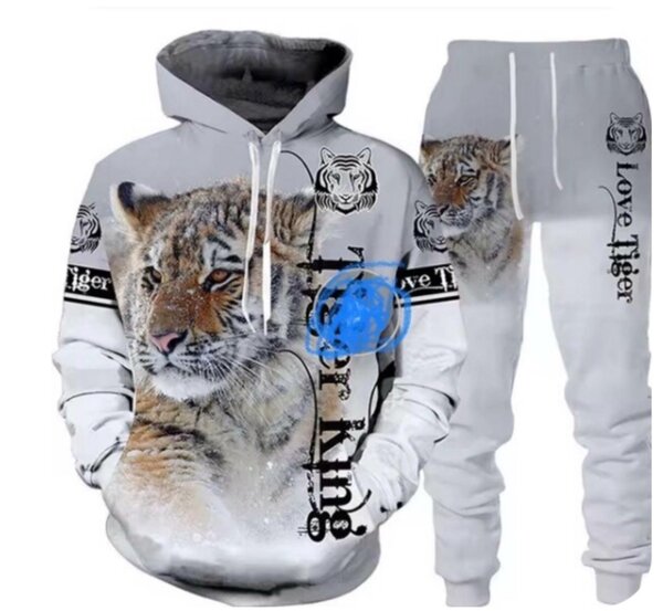 New Animal 3D Tiger printed