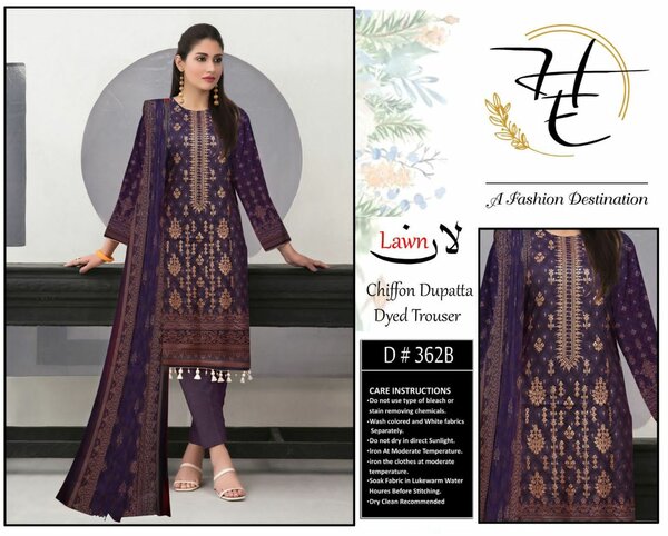 Rijaz Fashion Embroidery Lawn