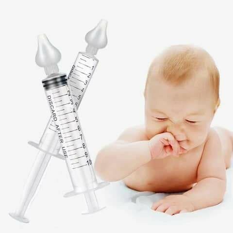 Mouche bébé avec embout en silicone