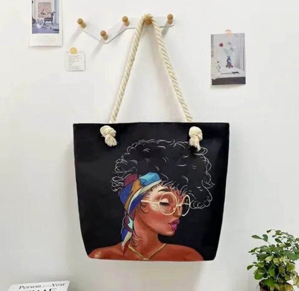 Sac fourre-tout graphique élégant